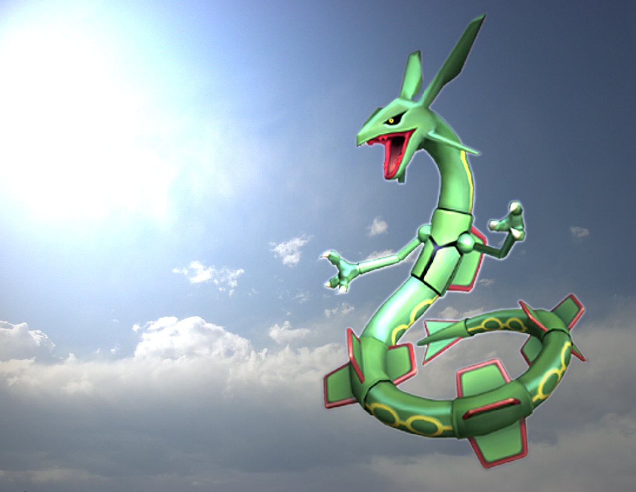 RAYQUAZA El Pokémon Cielo(mega Post) - Pokemon GS